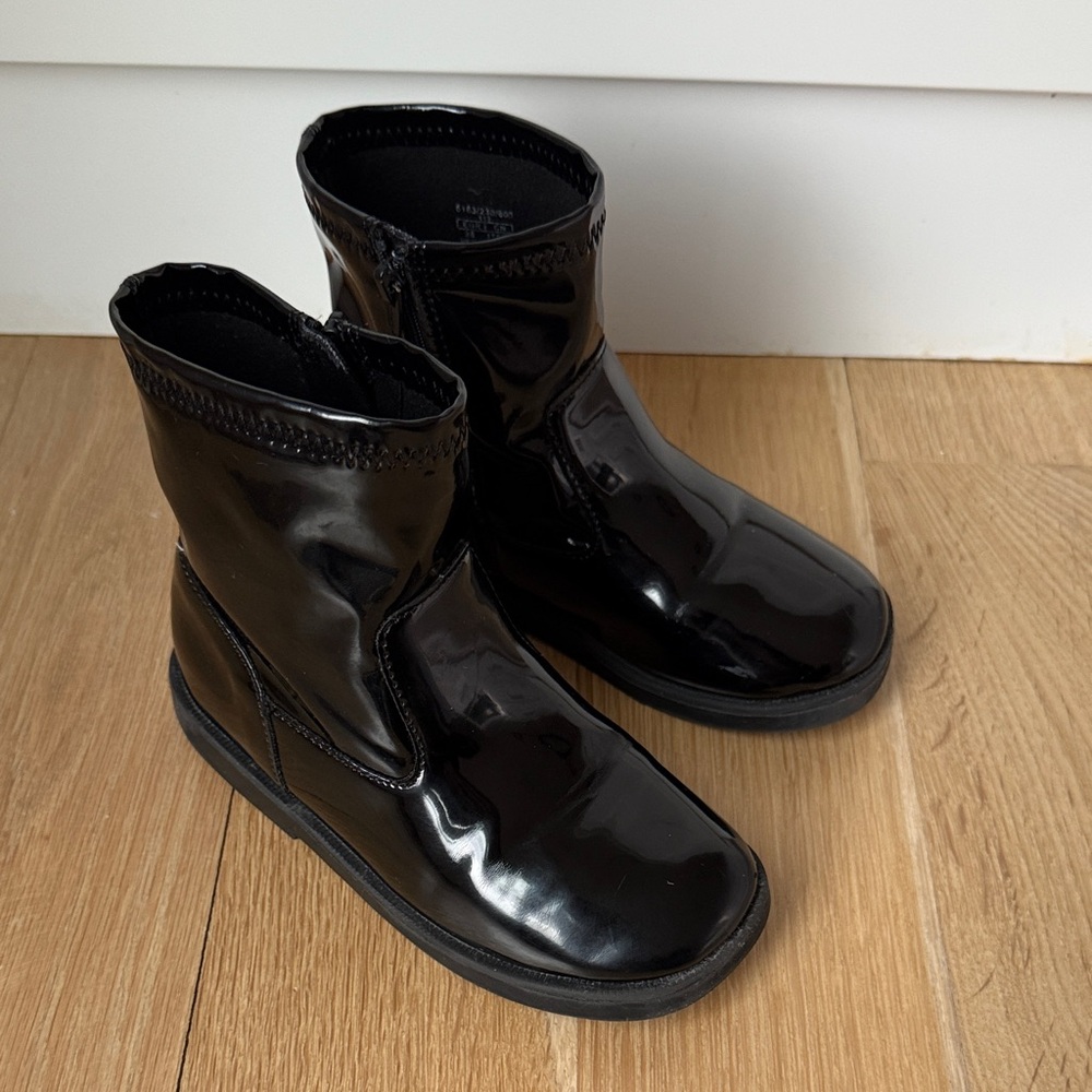 Zara Black Girls Boots
